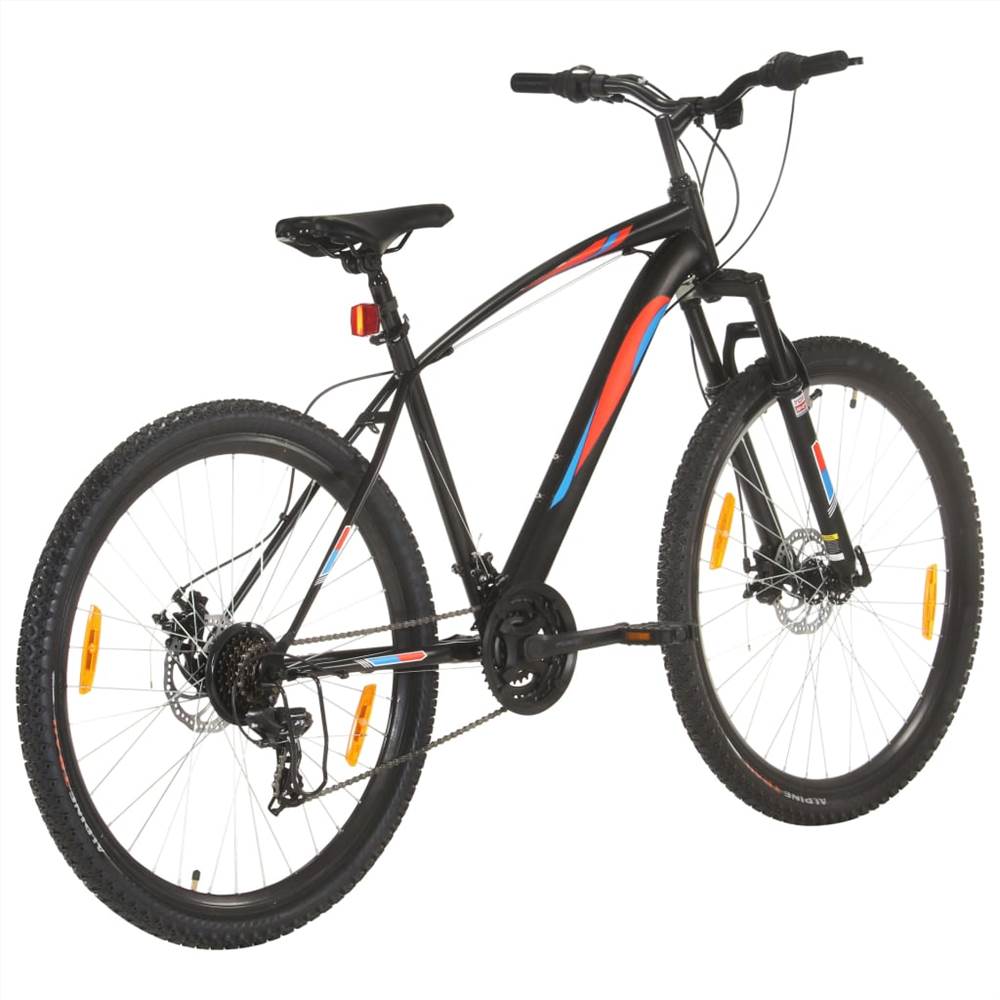 Mountain Bike 21 Speed 29 inch Wheel 48 cm Frame Black