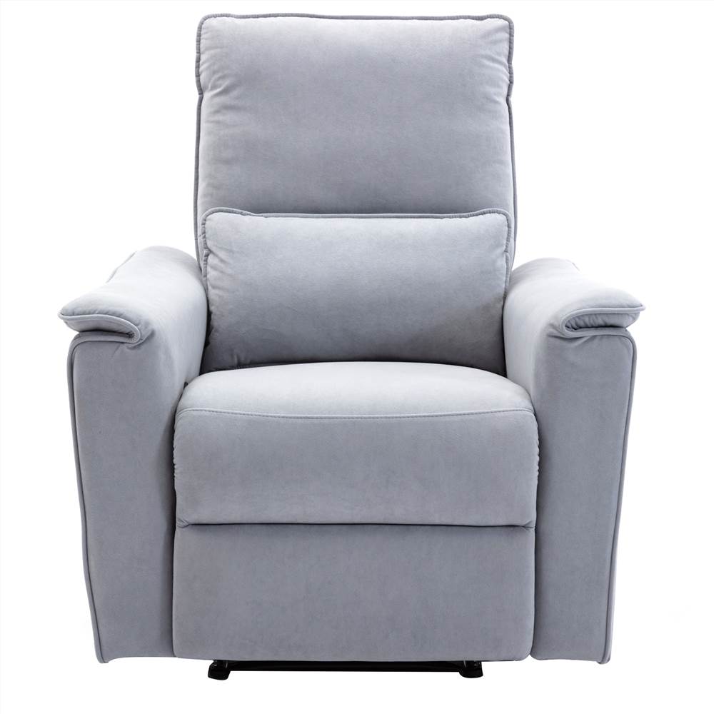 

Orisfur Microfiber Recliner, Infinitely Combination with 4 Armrests and 2 Backrests, for Office, Home Theater, Living Room - Light Grey