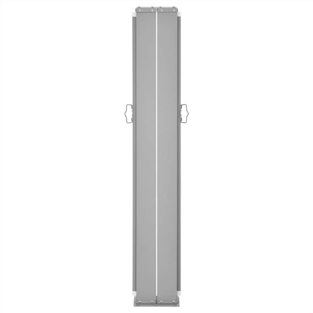 Patio Retractable Side Awning 170x1200 cm Red