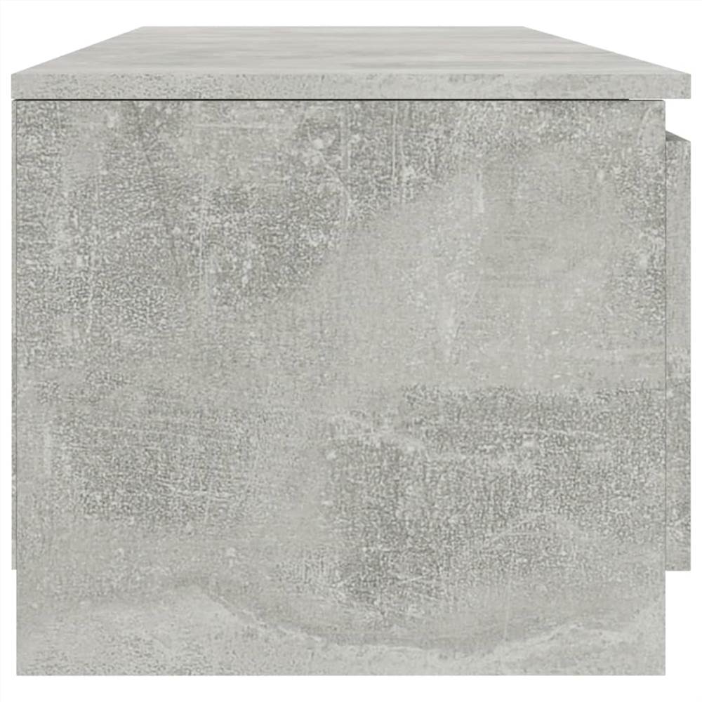 TV Cabinet Concrete Grey 140x40x35.5 Cm Chipboard 19 TV Cabinet Concrete Grey 140x40x35.5 cm Chipboard