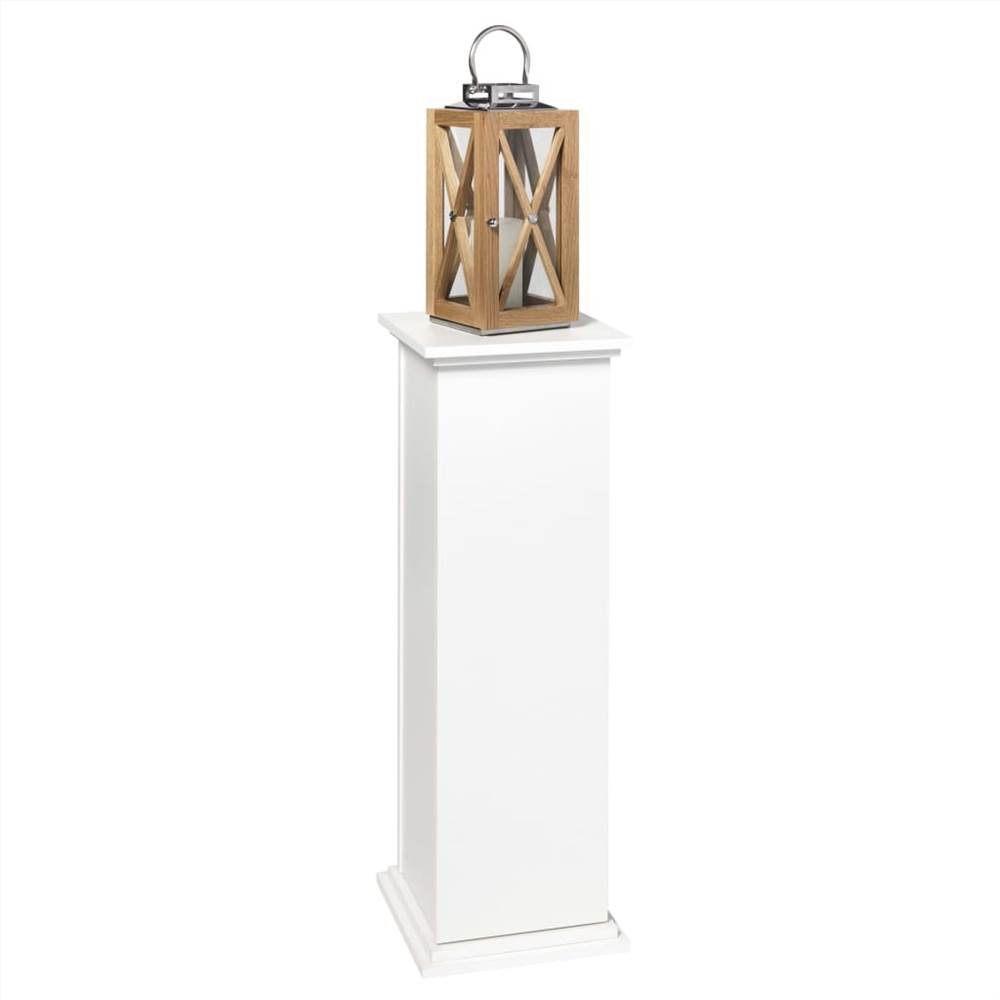 FMD Accent Table with Door 88.5cm White, Other  - buy with discount