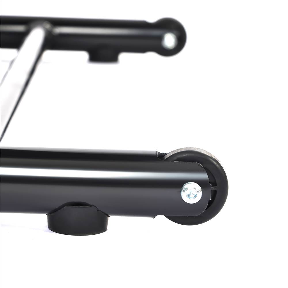 KRD-JK1609A Folding Electric Treadmill Running Machine for Home Black with 3 Manual inclines