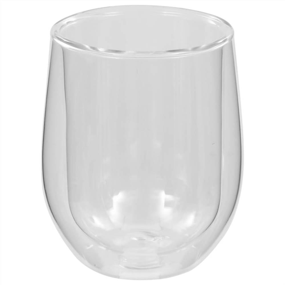 Double Wall Tea Glasses 6 pcs 320 ml