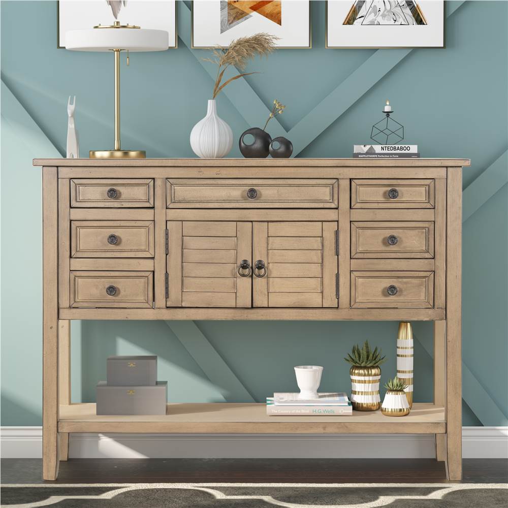 U Style 45 Modern Console Table With, Wayfair Sofa Table Cabinet