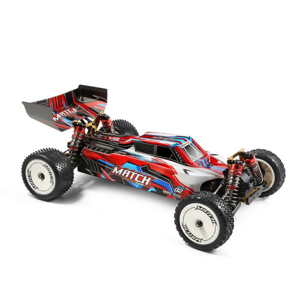 Wltoys 104001 1/10 2.4G 4WD 45km/h Metal Chassis Vehicles Model RC Car RTR