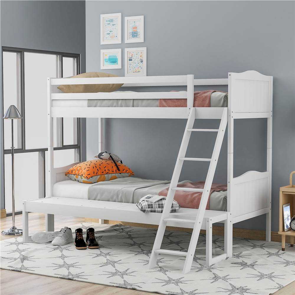 Size Convertible Bunk Bed Frame, Convertible Bunk Beds Full Over Full