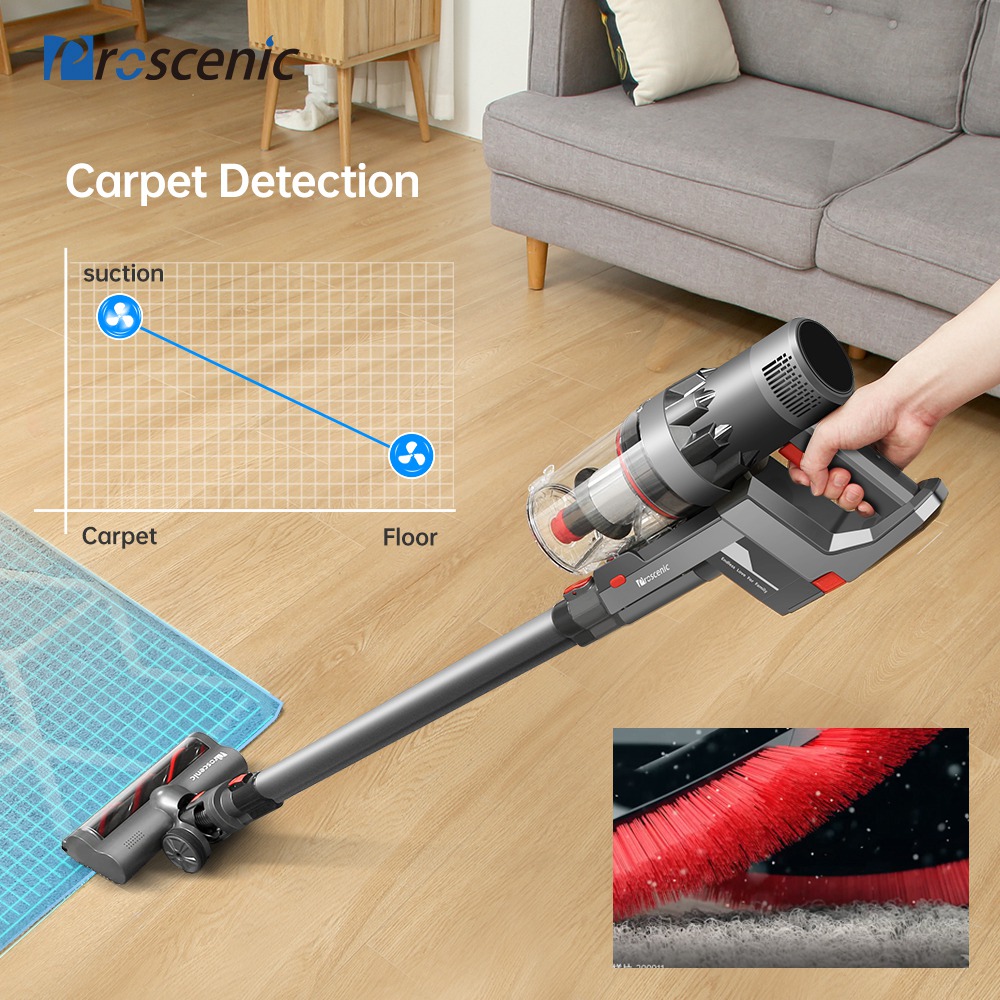 Proscenic P11 Handheld Cordless Vacuum Cleaner + Geekbes Floor Stand