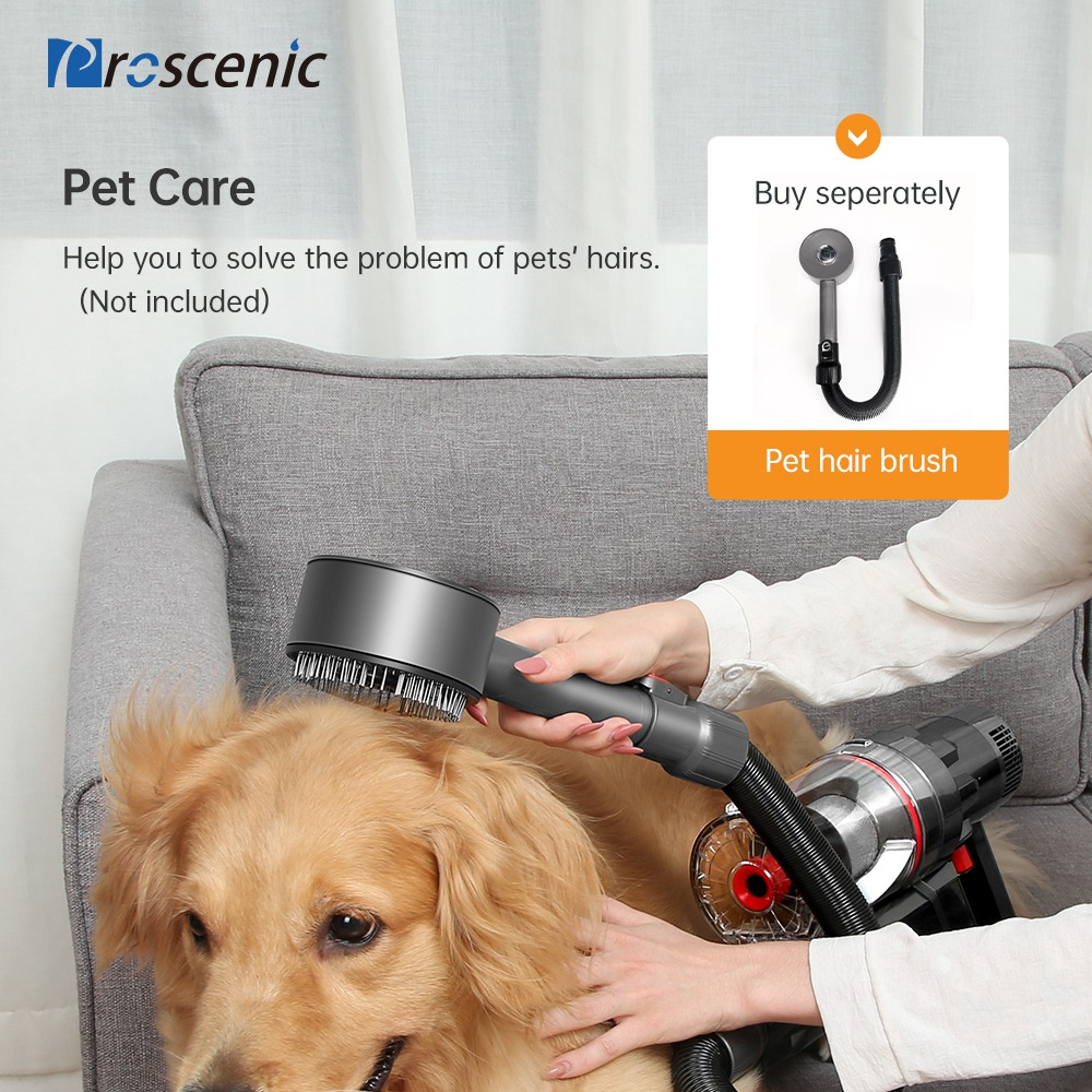 Proscenic P11 Handheld Cordless Vacuum Cleaner 25KPa Suction Gray