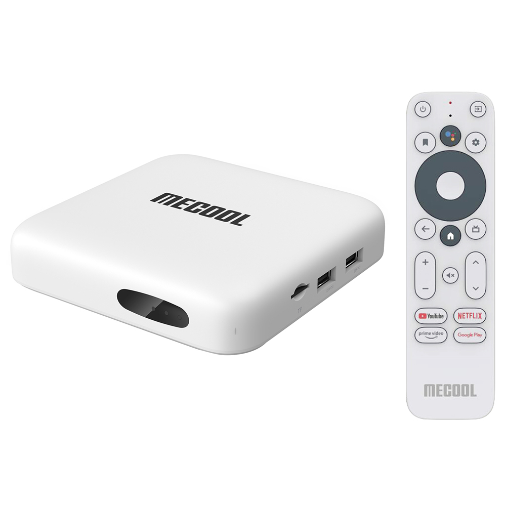 MECOOL KM2 Netflix 4K S905X2 4K TV BOX Android TV voor Dolby Audio Chromecast Prime Video