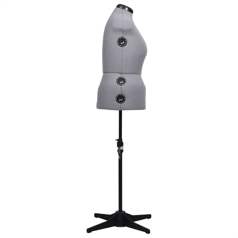 Adjustable Dress Form Female Grey L Size 4450