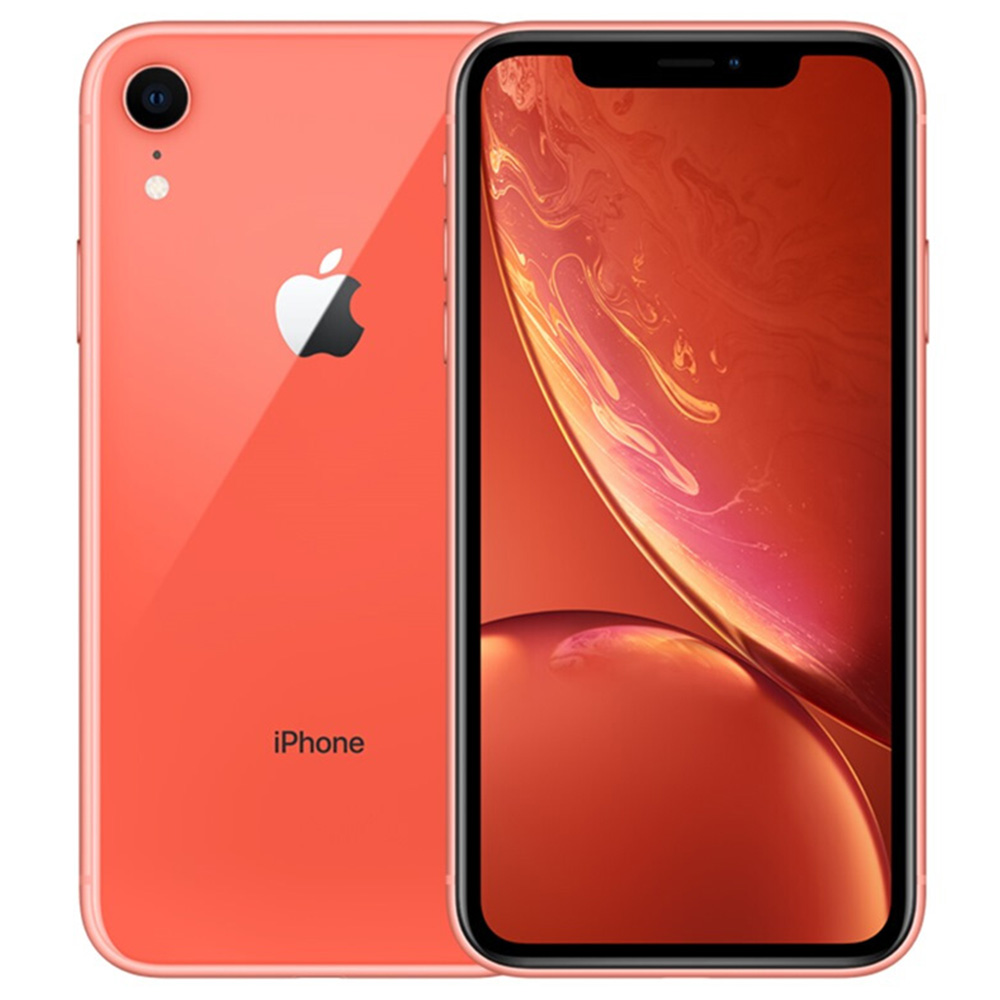 iphoneXR オレンジ 64GBスマートフォン/携帯電話 - スマートフォン本体
