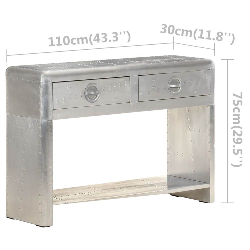 Aviator Sideboard 110x30x75 cm Metal