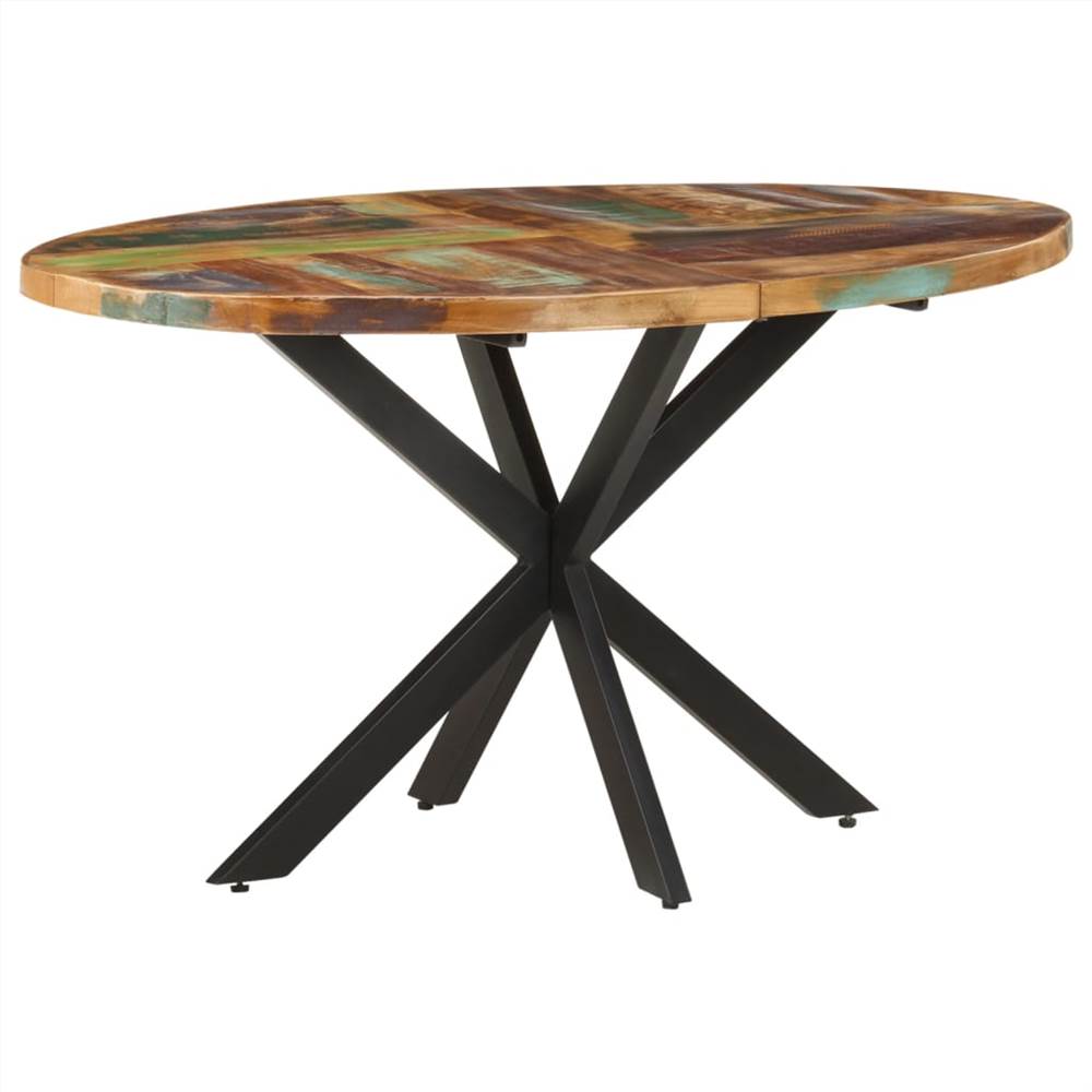 

Dining Table 140x80x75 cm Solid Reclaimed Wood