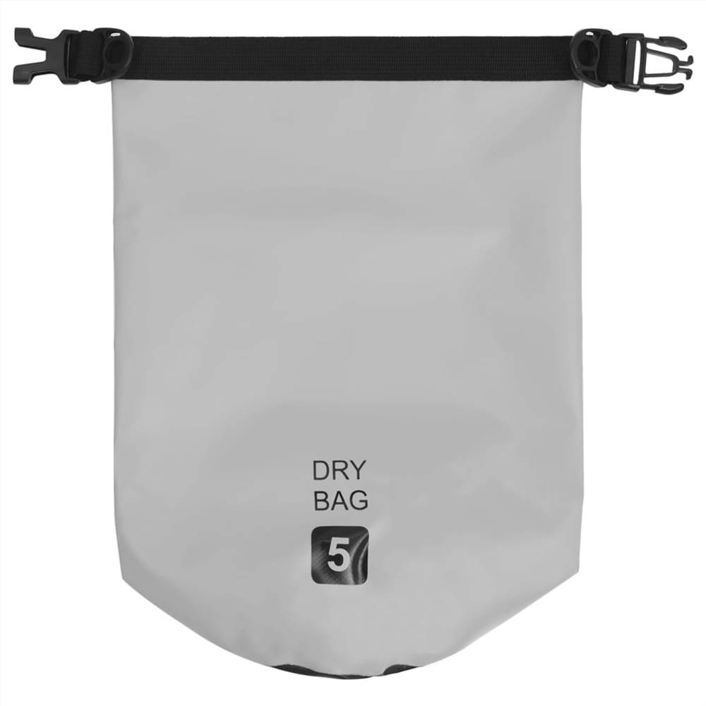 Dry Bag Grey 5 L PVC