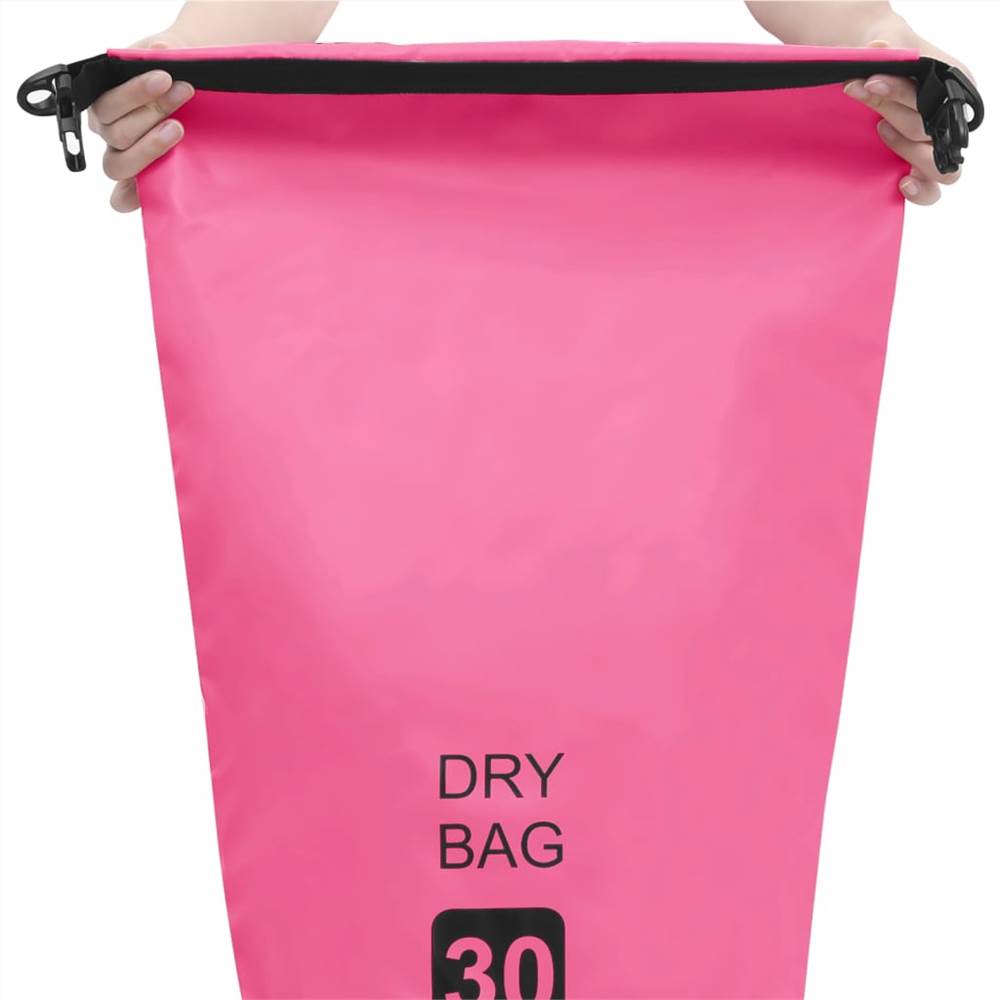 Dry Bag Pink 30 L PVC