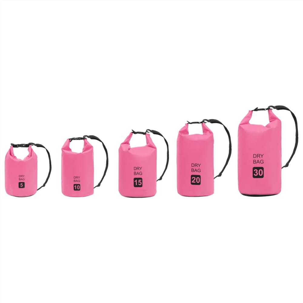 Dry Bag Pink 30 L PVC