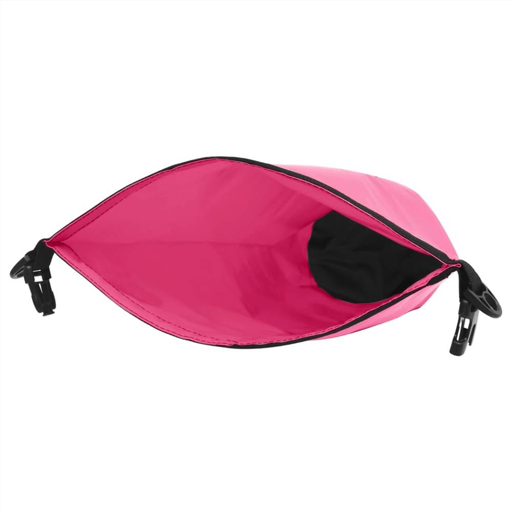 Dry Bag with Zipper Pink 20 L PVC