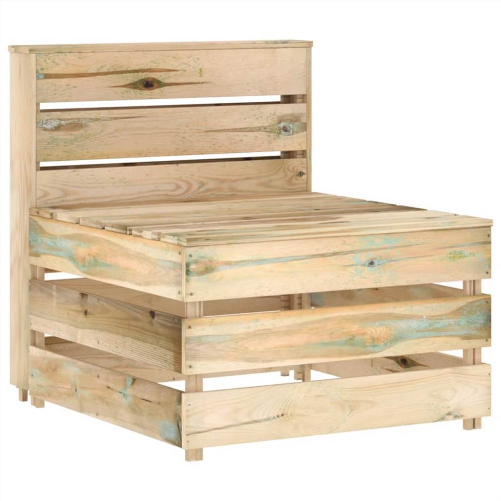 

Garden Pallet Middle Sofa Impregnated Pinewood