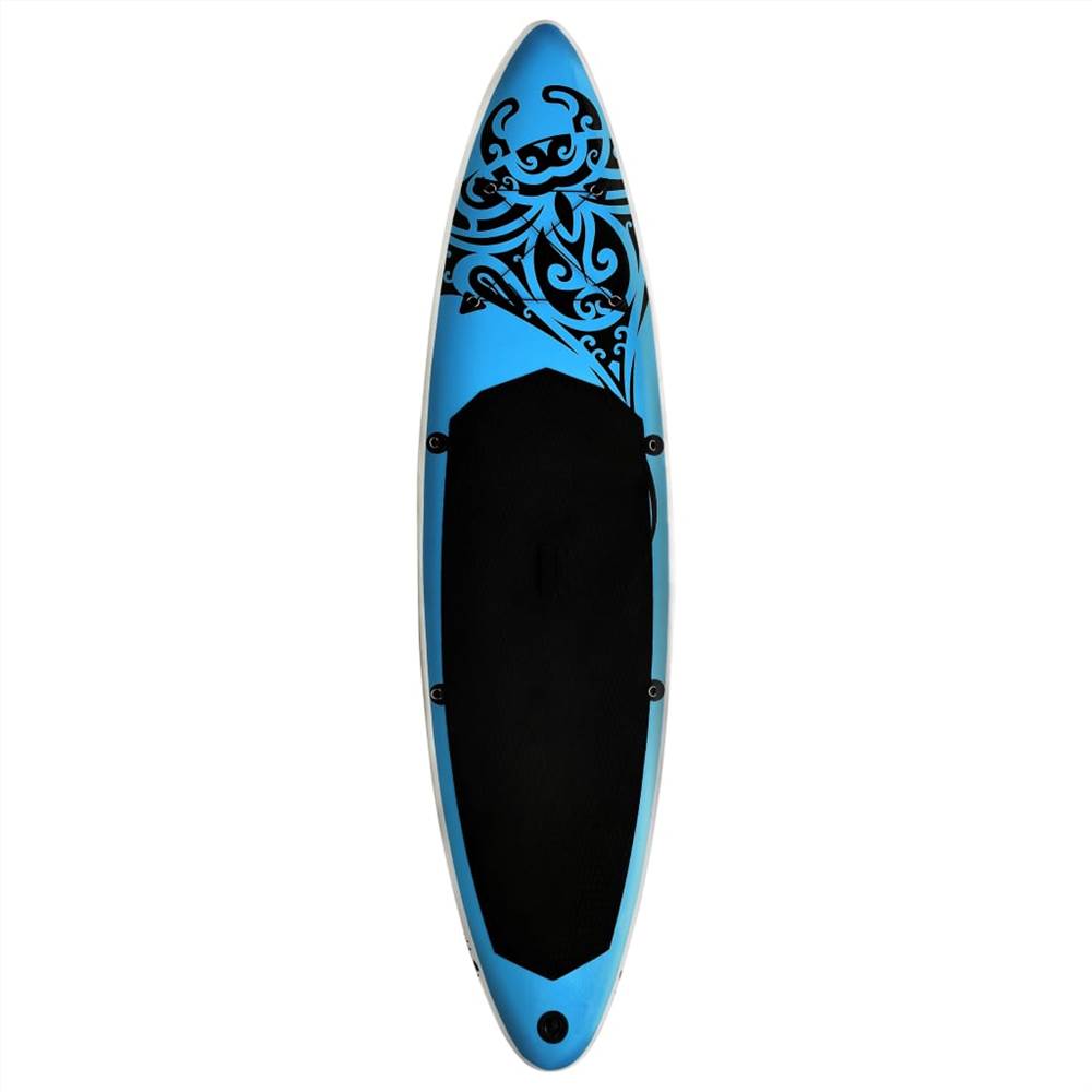 Inflatable Stand Up Paddleboard Set 366x76x15 Cm Blue 17 Inflatable Stand Up Paddleboard Set 366x76x15 cm Blue