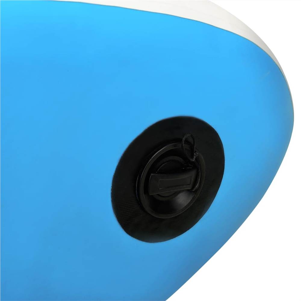 Inflatable Stand Up Paddleboard Set 366x76x15 Cm Blue 22 Inflatable Stand Up Paddleboard Set 366x76x15 cm Blue