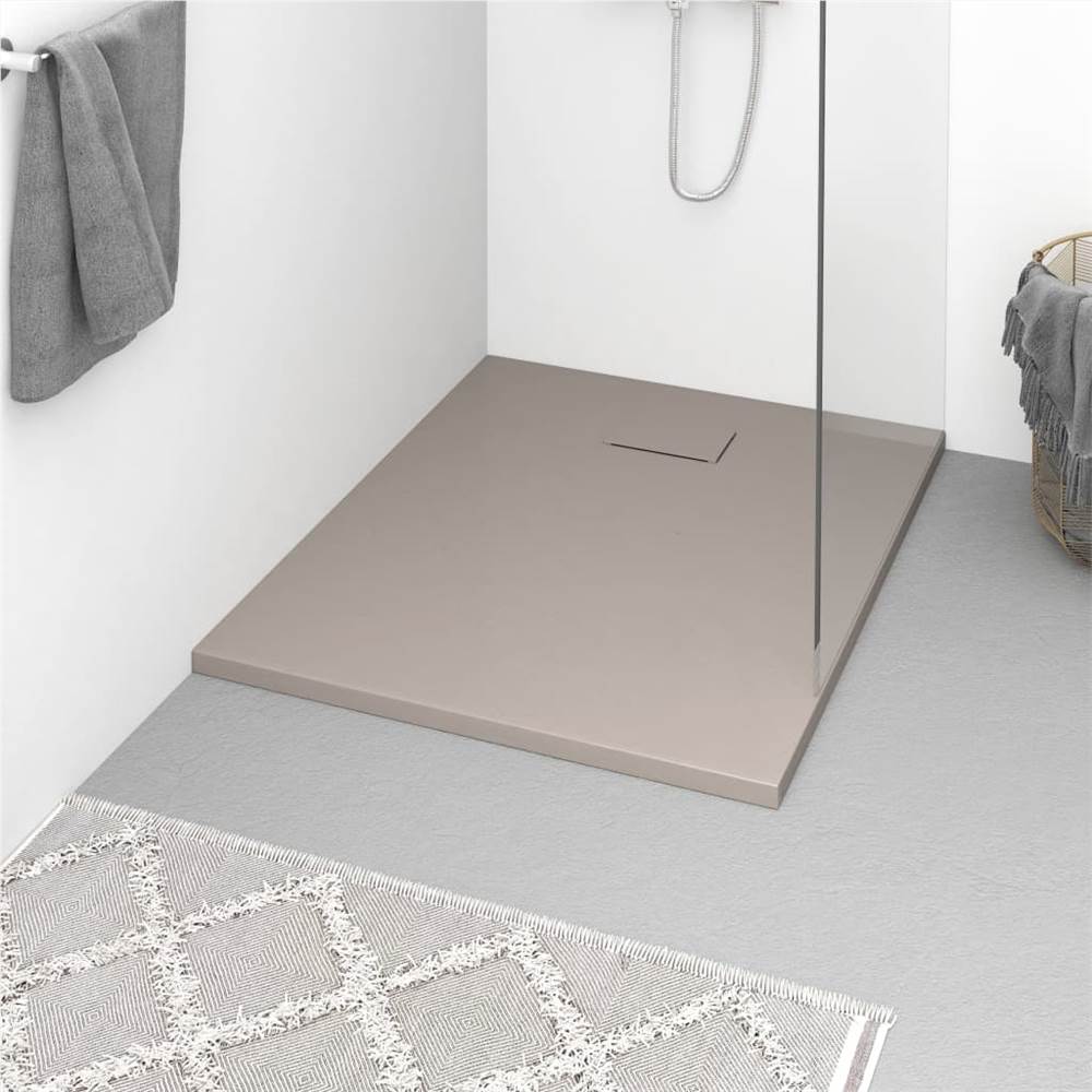 

Shower Base Tray SMC Brown 100x80 cm