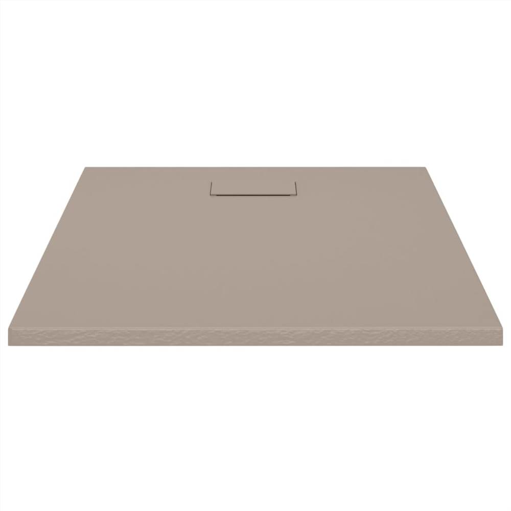 Shower Base Tray SMC Brown 100x80 cm