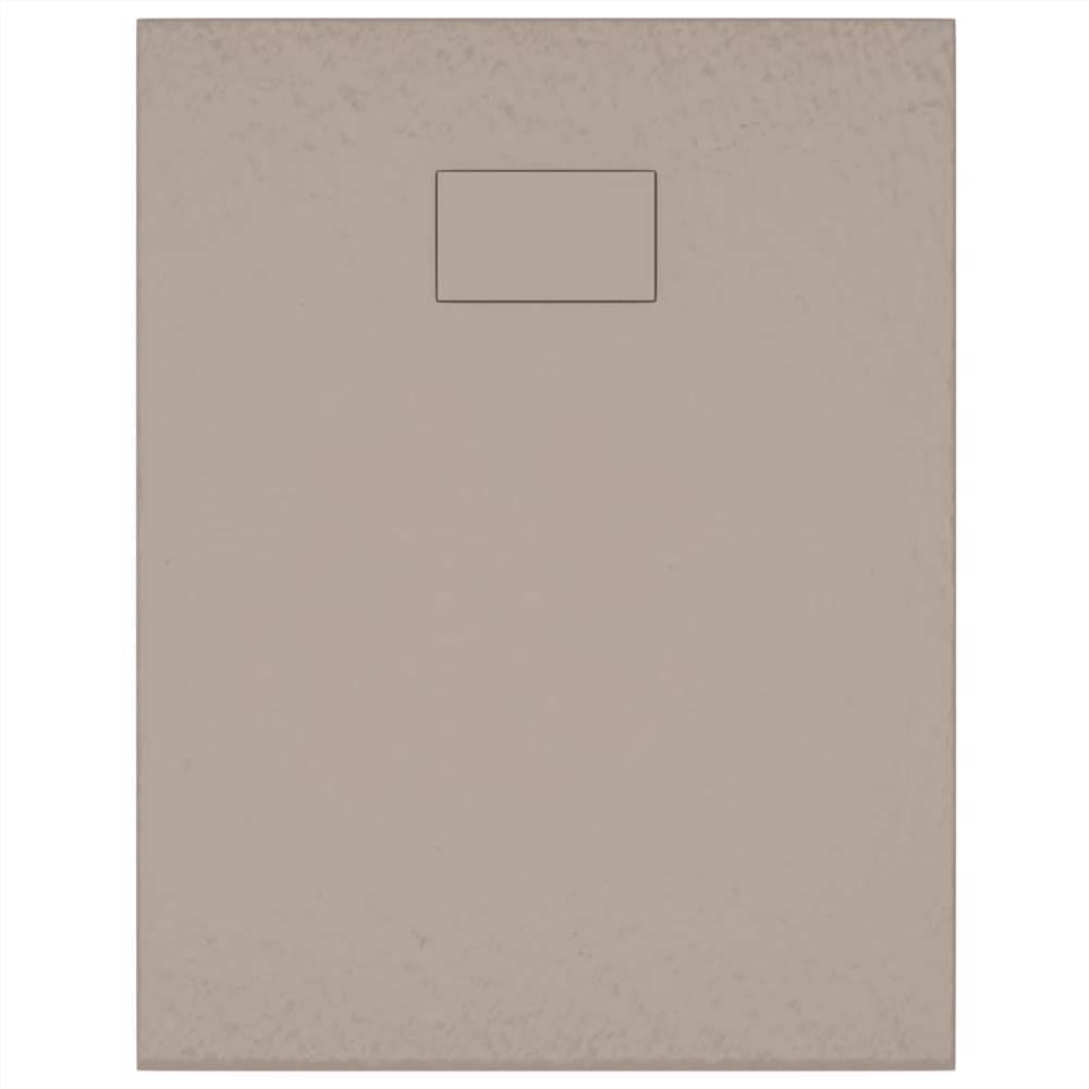 Shower Base Tray SMC Brown 90x70 cm