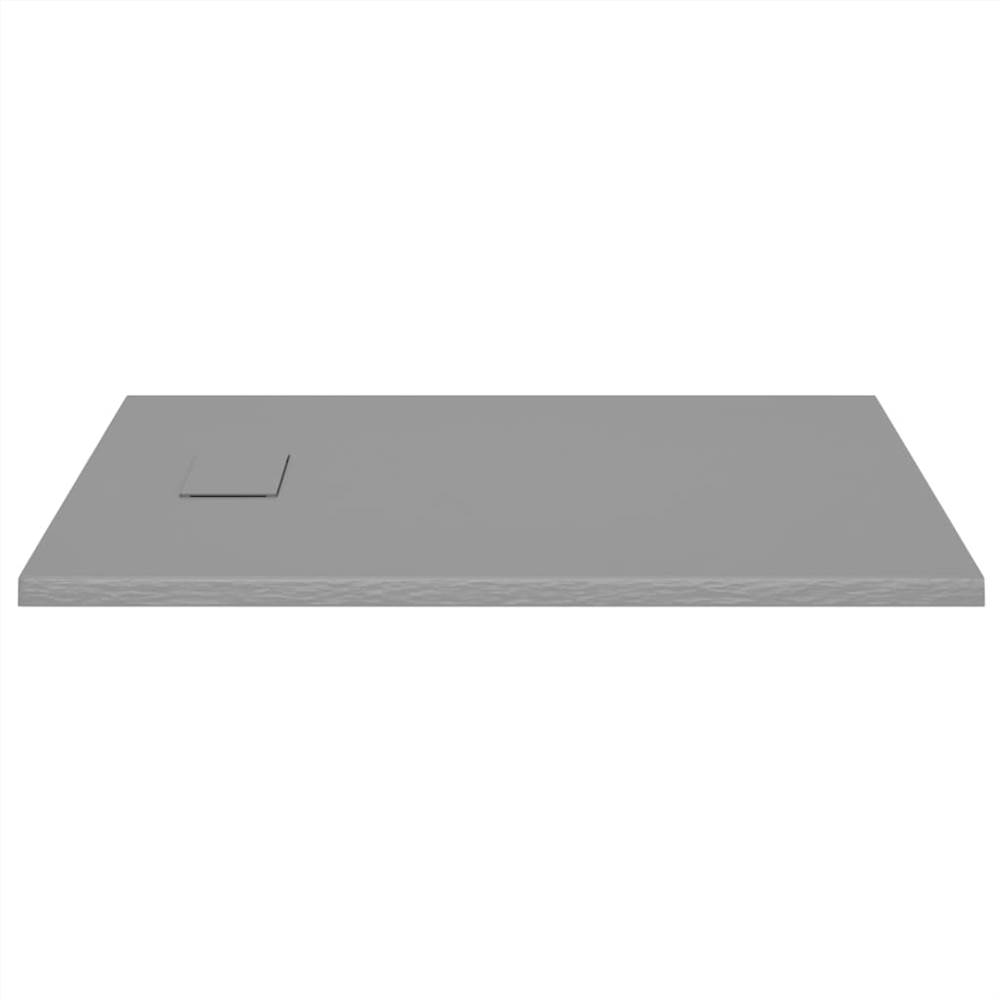 Shower Base Tray SMC Grey 100x80 Cm 11 Shower Base Tray SMC Grey 100x80 cm