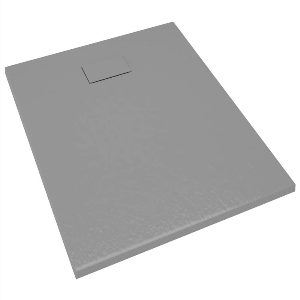 Shower Base Tray SMC Grey 100x80 Cm 12 Shower Base Tray SMC Grey 100x80 cm