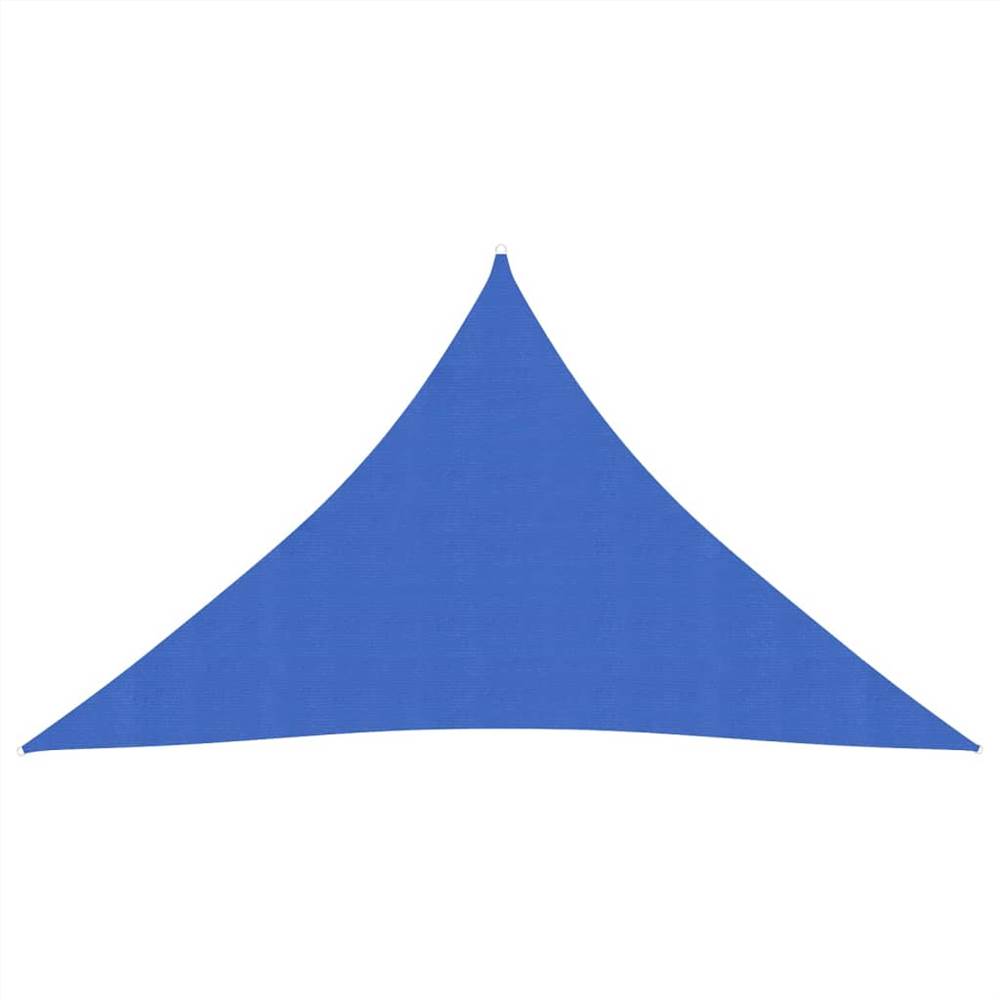 

Sunshade Sail 160 g/m² Blue 3.5x3.5x4.9 m HDPE