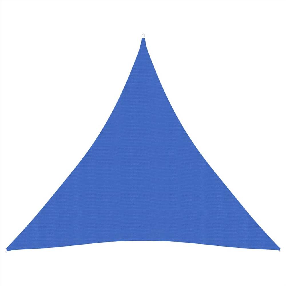 

Sunshade Sail 160 g/m² Blue 3x3x3 m HDPE