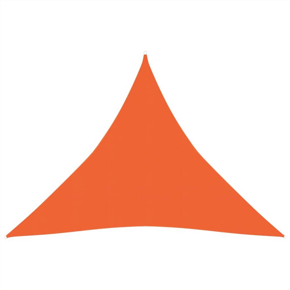 

Sunshade Sail 160 g/m² Orange 3x3x3 m HDPE