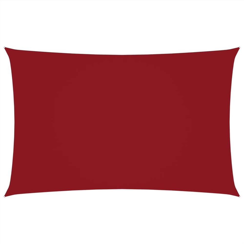 

Sunshade Sail Oxford Fabric Rectangular 3x6 m Red