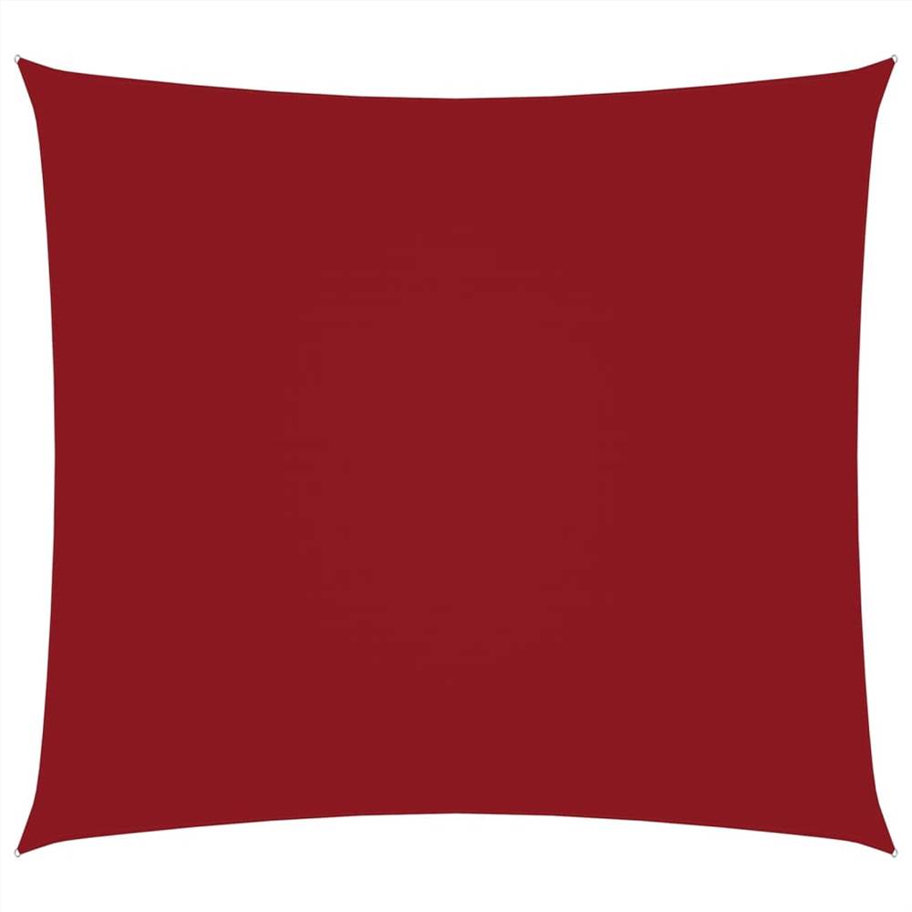 

Sunshade Sail Oxford Fabric Square 3x3 m Red