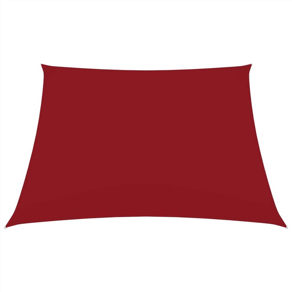 Sunshade Sail Oxford Fabric Square 4.5x4.5 m Red