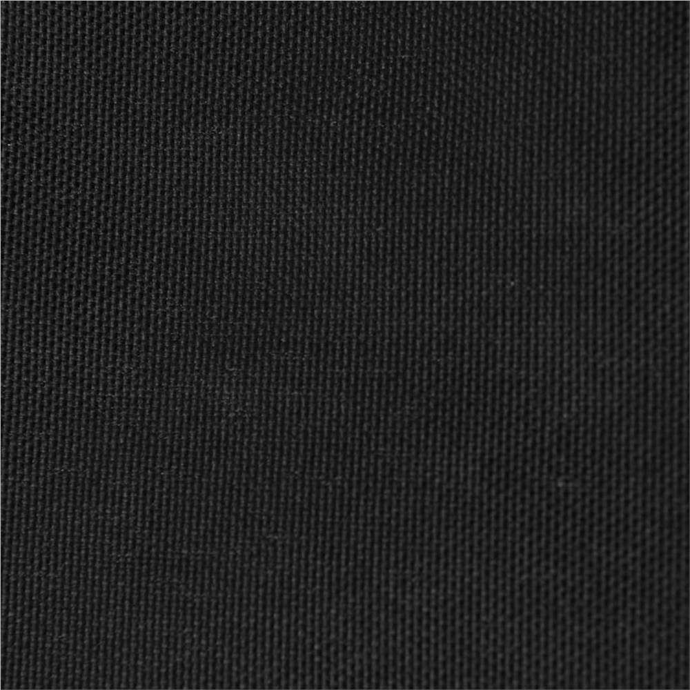 Sunshade Sail Oxford Fabric Trapezium 4/5x3 m Black