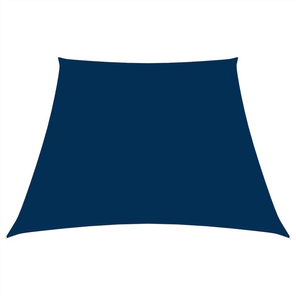 Sunshade Sail Oxford Fabric Trapezium 4/5x3 m Blue