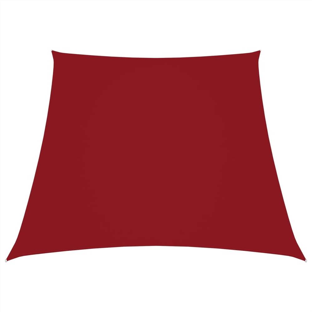 

Sunshade Sail Oxford Fabric Trapezium 4/5x3 m Red