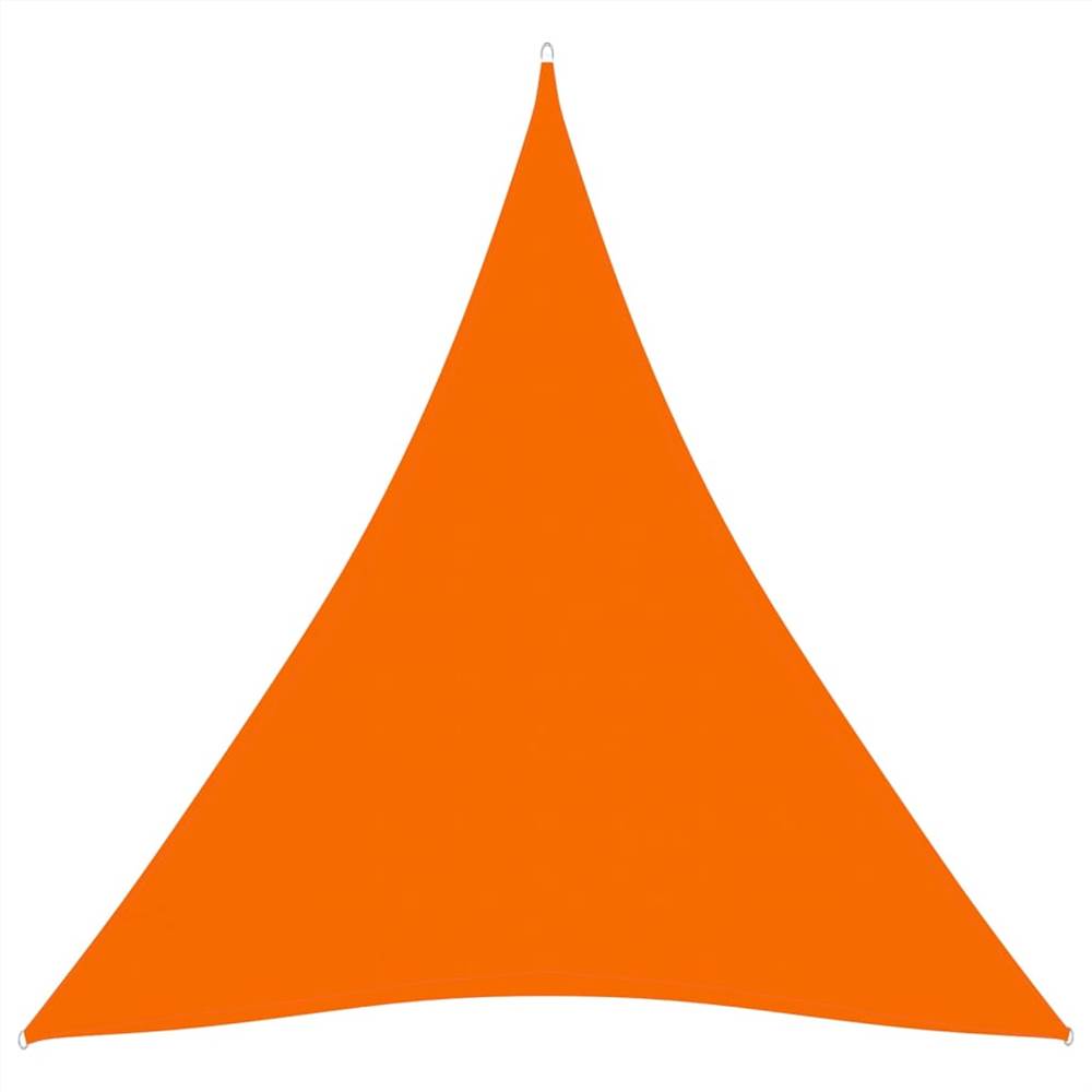 

Sunshade Sail Oxford Fabric Triangular 5x5x5 m Orange