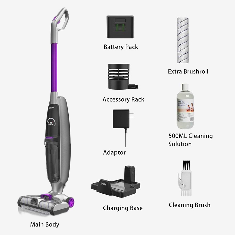 JIMMY HW8 Pro Cordless Wireless Wet Dry Smart Vacuum Cleaner