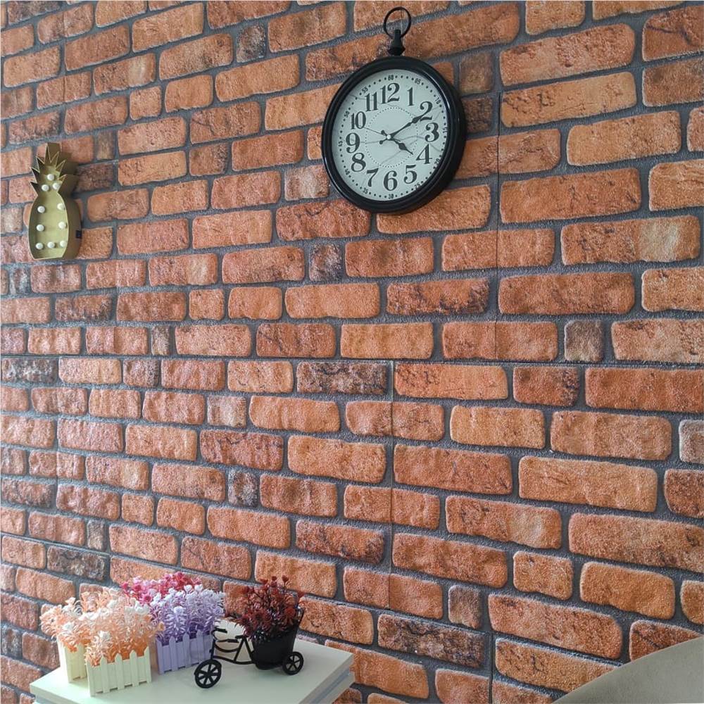 3D Wall Panels With Terracotta Brick Design 10 Pcs EPS 11 3D Wall Panels with Terracotta Brick Design 10 pcs EPS