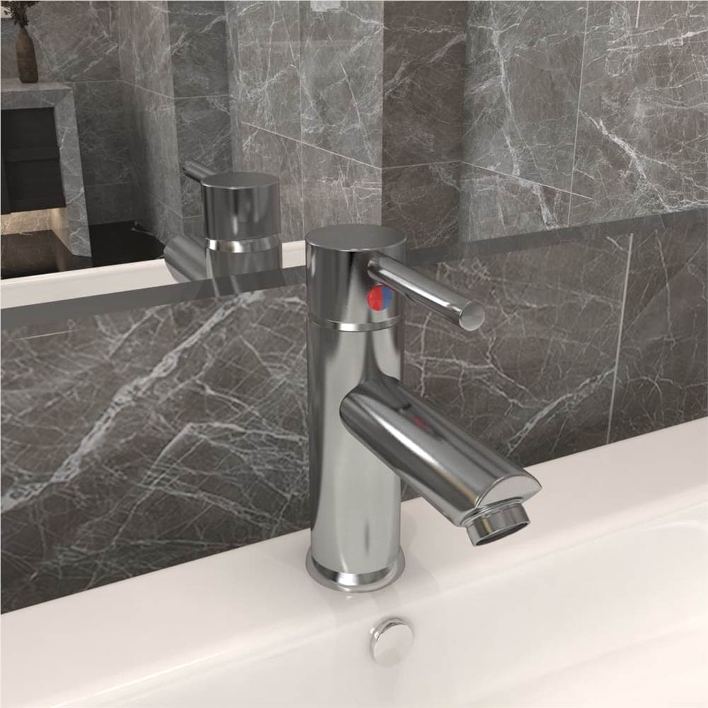 

Bathroom Basin Faucet Nickel 130x176 mm