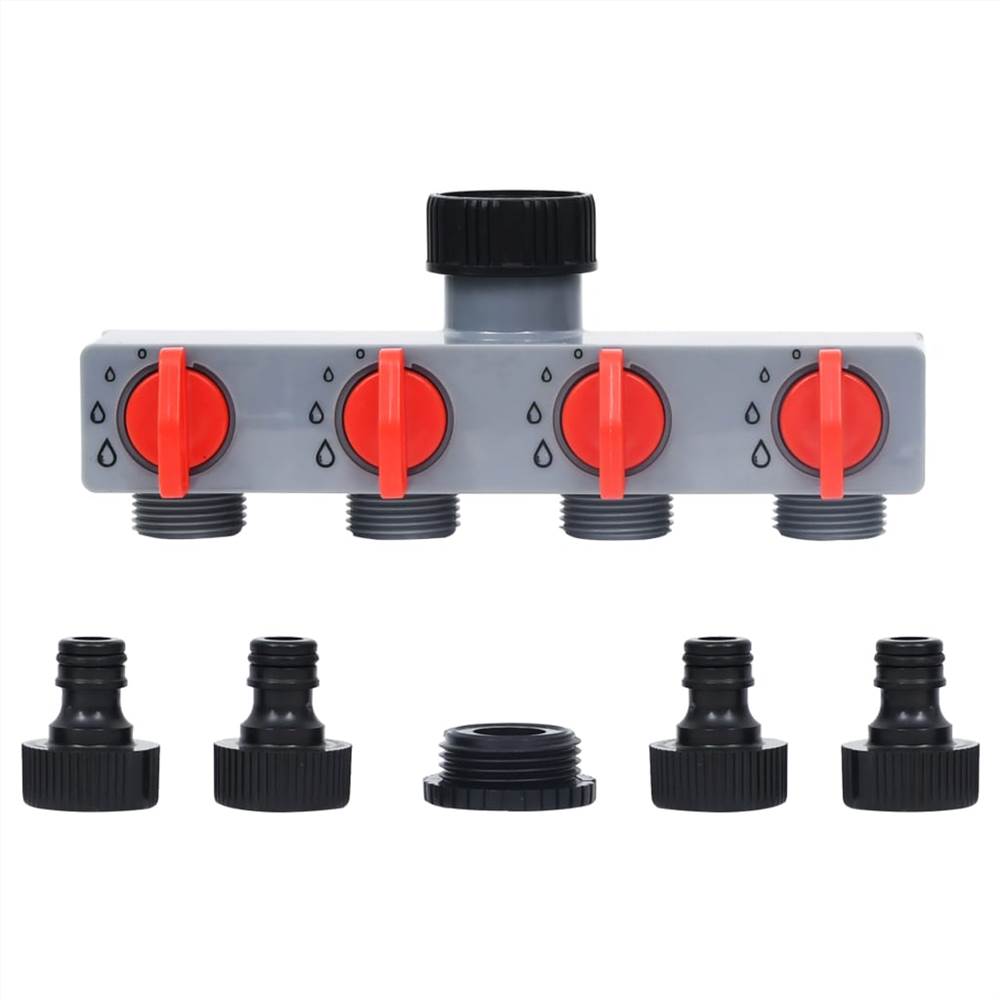 Digital Water Timer with Single Outlet and Water Distributor