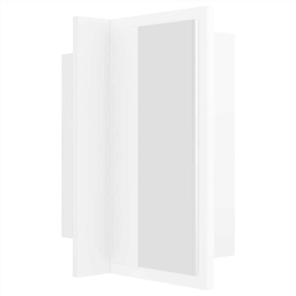 LED Bathroom Mirror White 40x12x45 cm