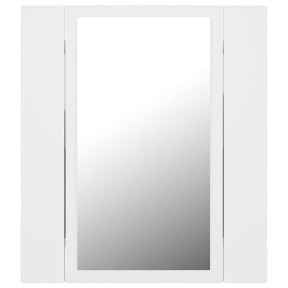LED Bathroom Mirror White 40x12x45 cm