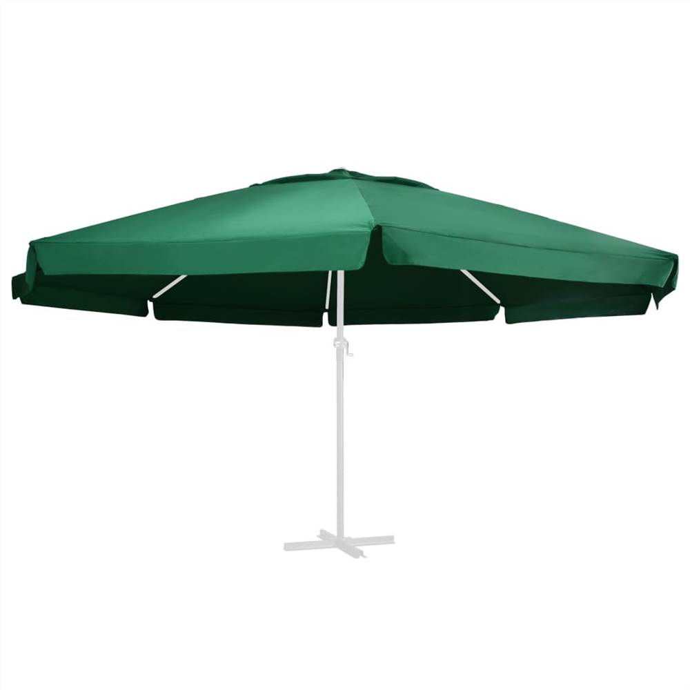 Replacement Fabric for Outdoor Parasol Green 600 cm