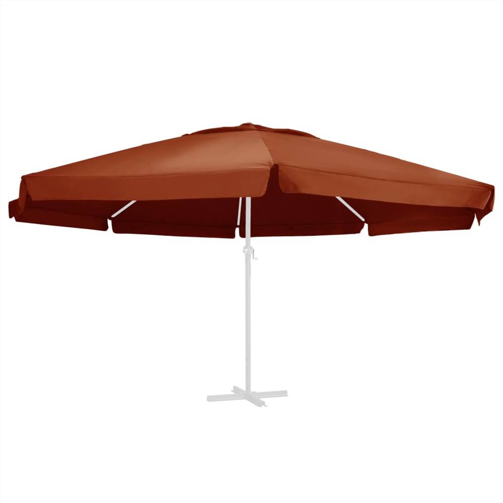 

Replacement Fabric for Outdoor Parasol Terracotta 600 cm