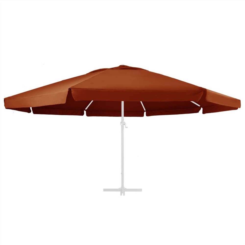 Replacement Fabric for Outdoor Parasol Terracotta 600 cm