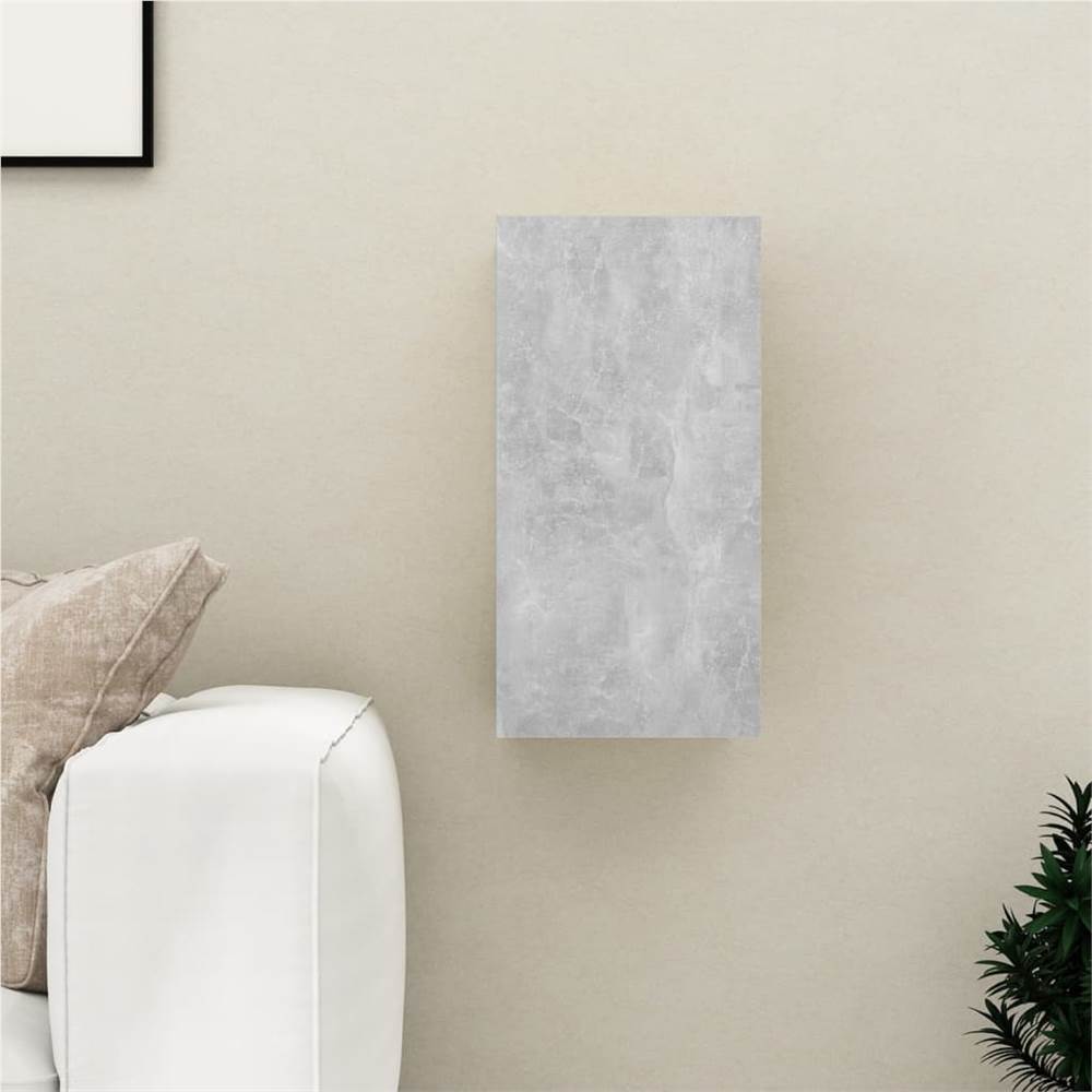 TV Cabinet Concrete Grey 30.5x30x60 cm Chipboard