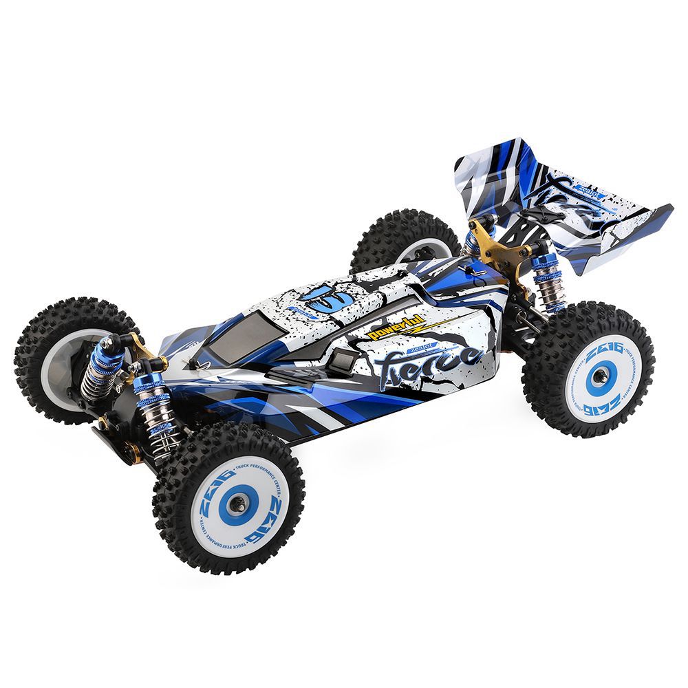 Wltoys 124017 New Upgraded 4300KV Motor 1/12 2.4G 4WD 75km/h Brushless Metal Chassis RC Car RTR
